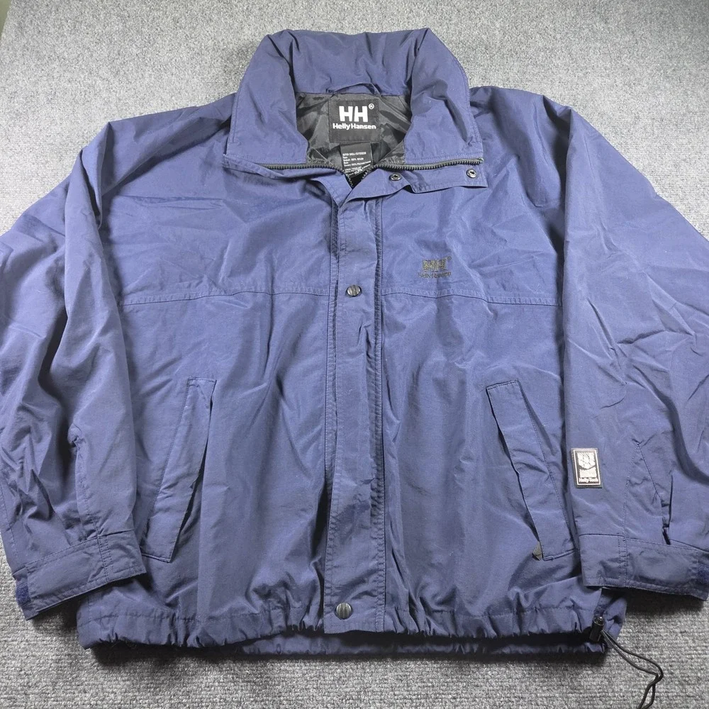 Helly Hansen Hooded Jacket Windbreaker Helly Tech Protection Outdoor Mens L
